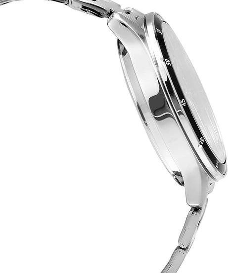 Casio Men's Dial Stainless Steel Band Watch - MTP-1374D-1AVDF