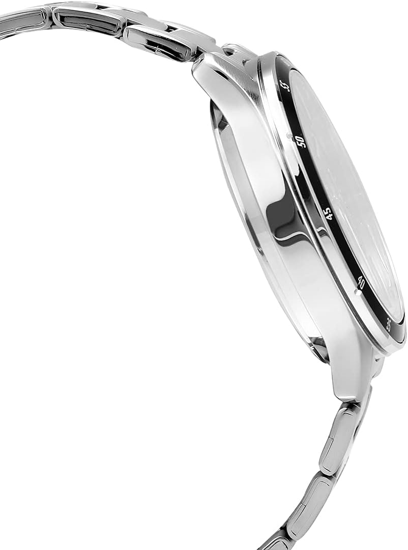 Casio Men's Dial Stainless Steel Band Watch - MTP-1374D-1AVDF