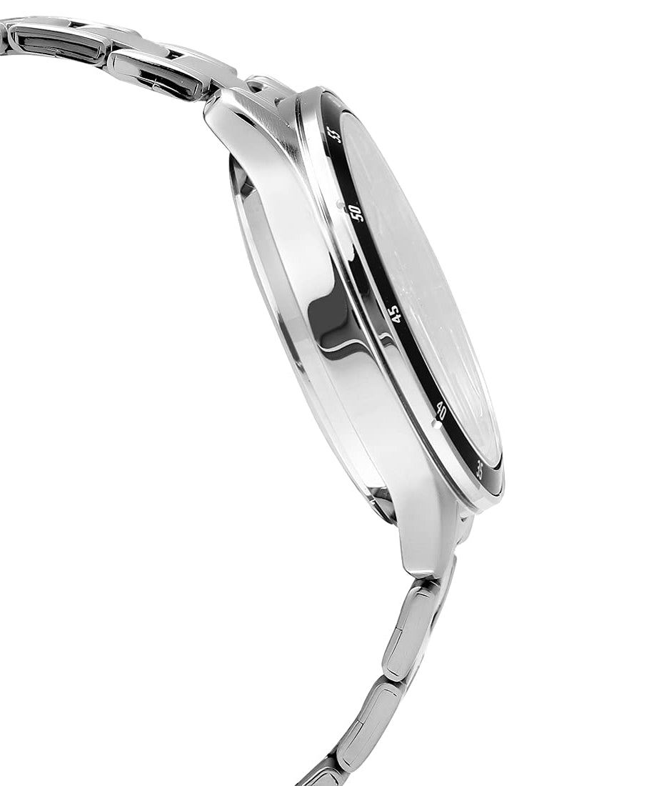 Casio Men's Dial Stainless Steel Band Watch - MTP-1374D-1AVDF