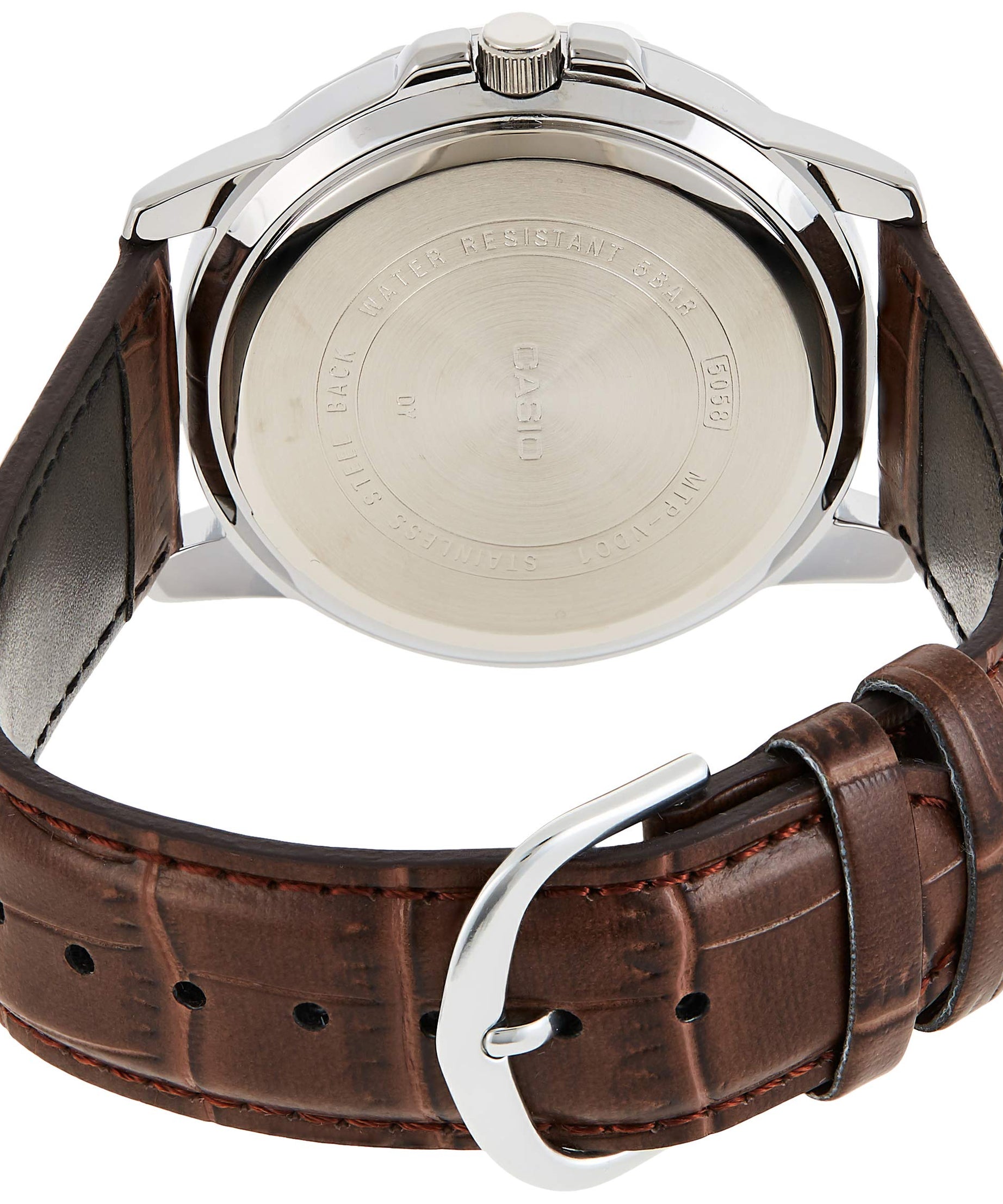 Casio Leather Black Casual Watch For Men - MTP-VD01L-1BVUDF