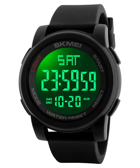 SKMEI Men's Digital Sports Watch 1257 - 50 mm - Black