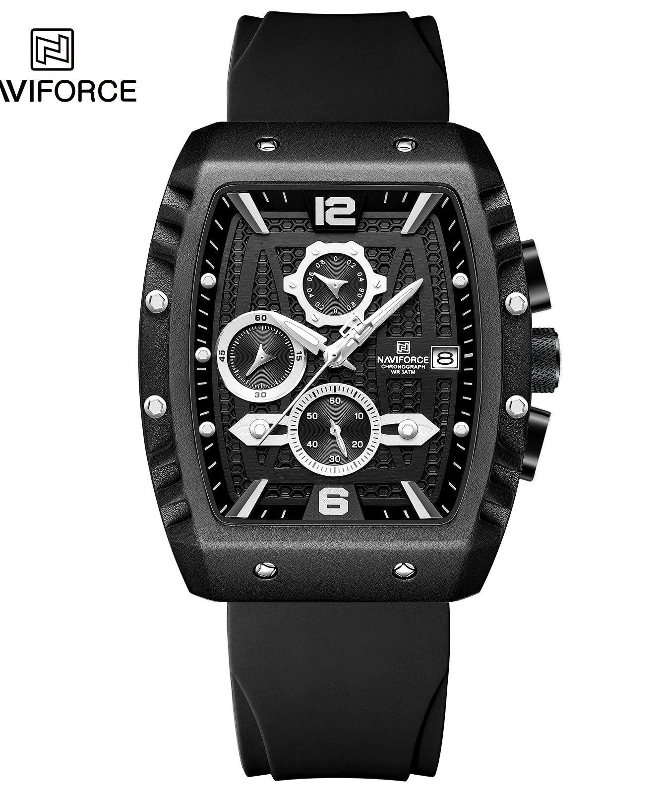 Naviforce Men’s Waterproof Sports Watch – Chronograph | COD Available UAE