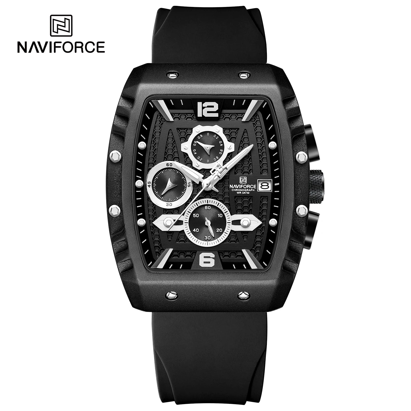 Naviforce Men’s Waterproof Sports Watch – Chronograph | COD Available UAE