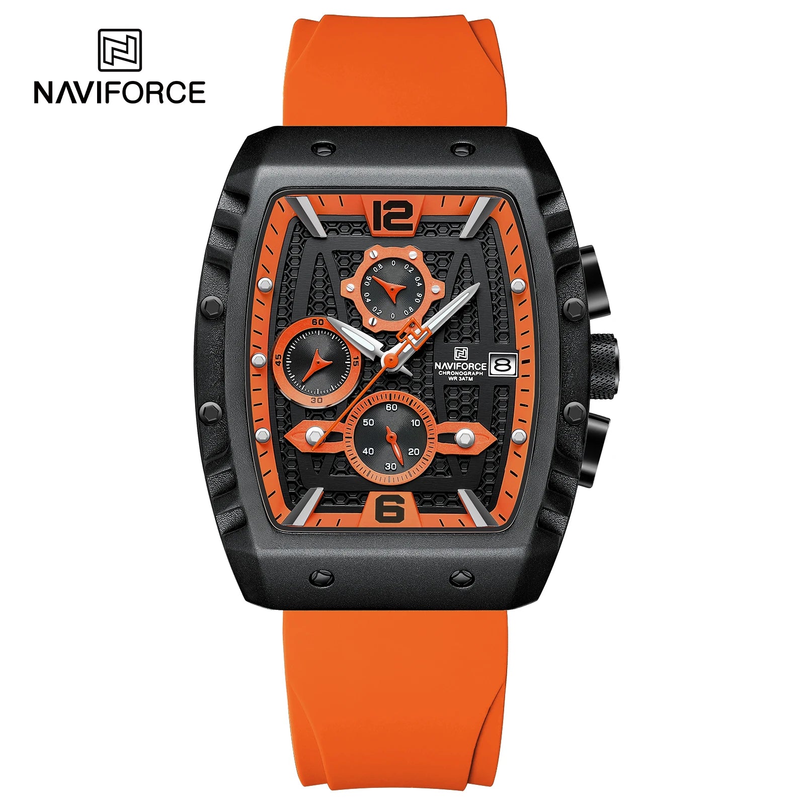 Naviforce Men’s Waterproof Sports Watch – Chronograph | COD Available UAE