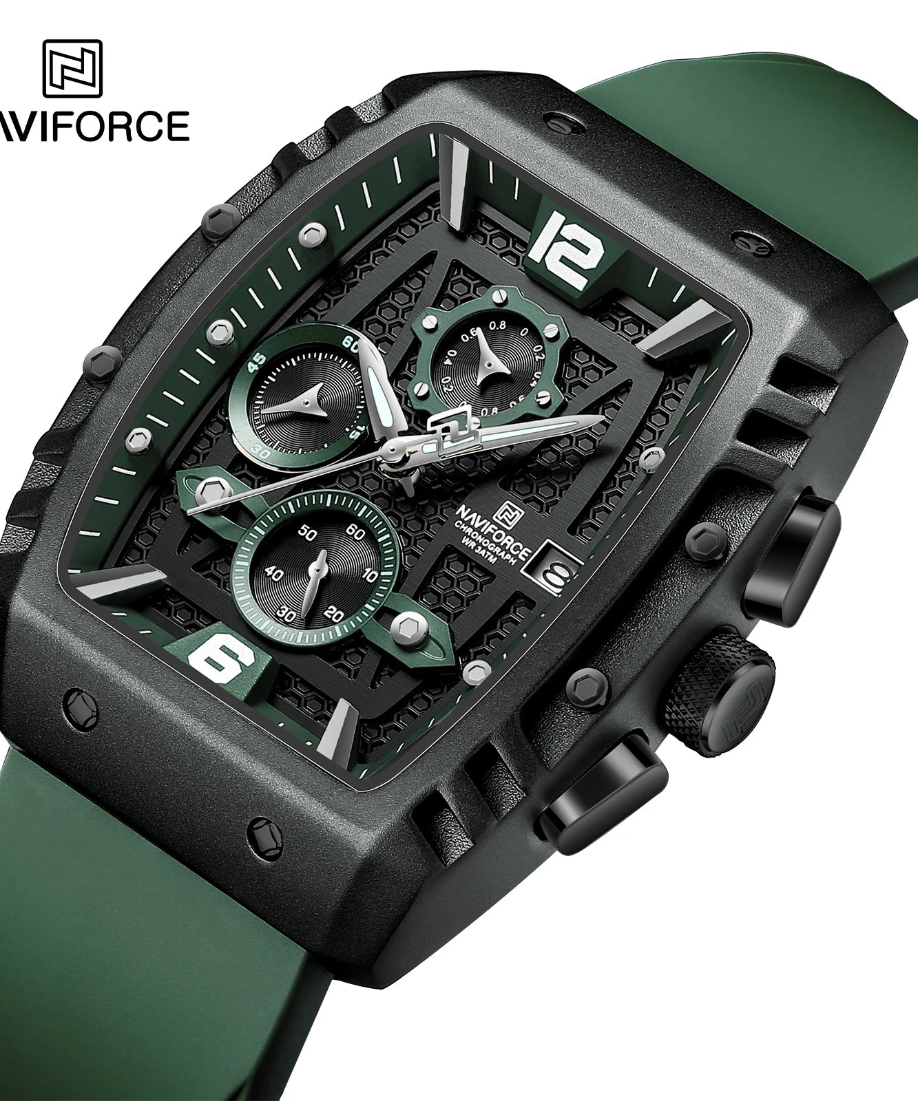 Naviforce Men’s Waterproof Sports Watch – Chronograph | COD Available UAE