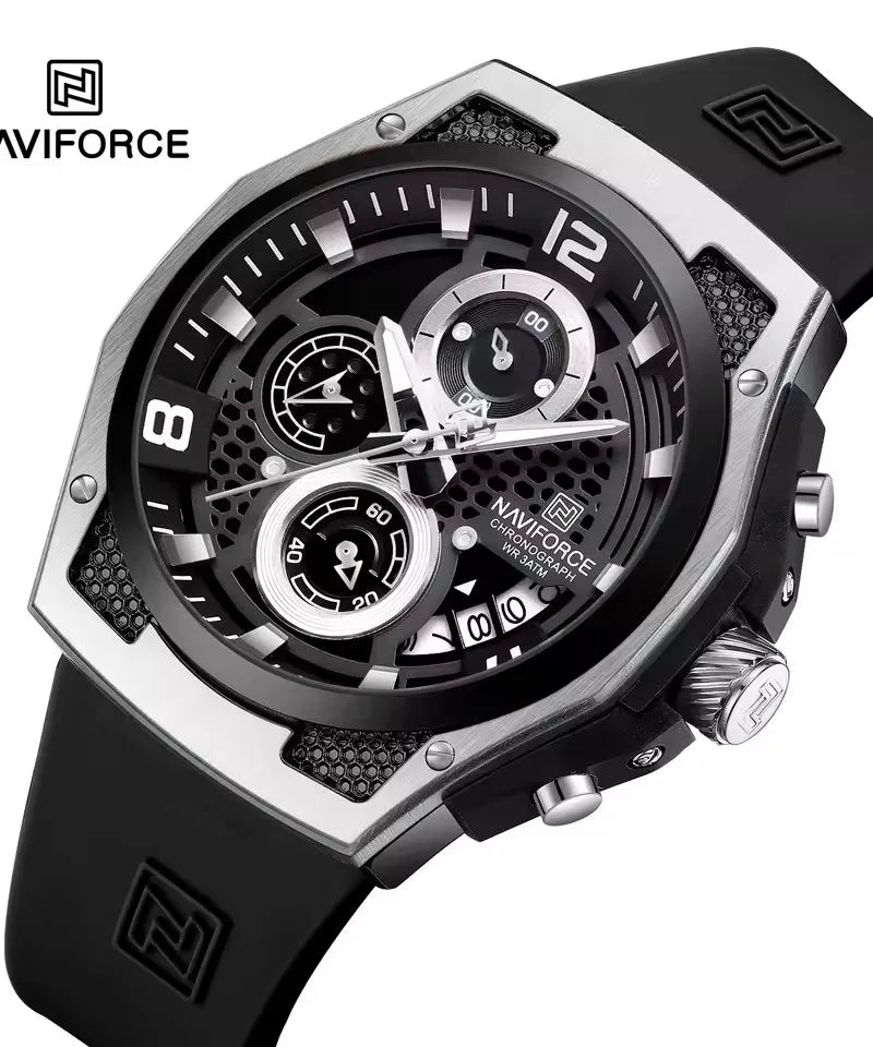 NAVIFORCE NF8051 Luxury Retro Business Sport Quartz Wrist Watches Simple Fashion Analog Wrist watches for Men