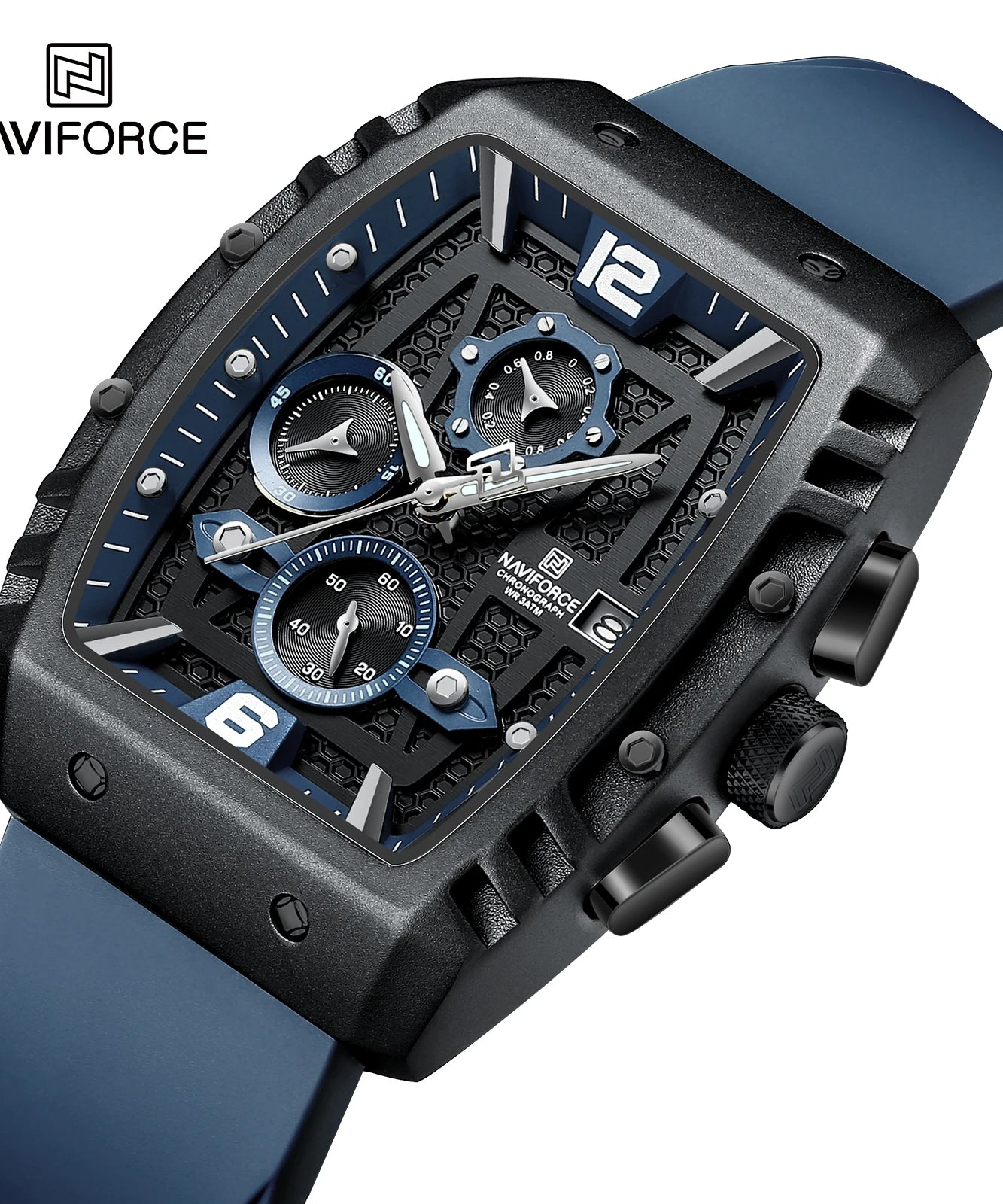 Naviforce Men’s Waterproof Sports Watch – Chronograph | COD Available UAE