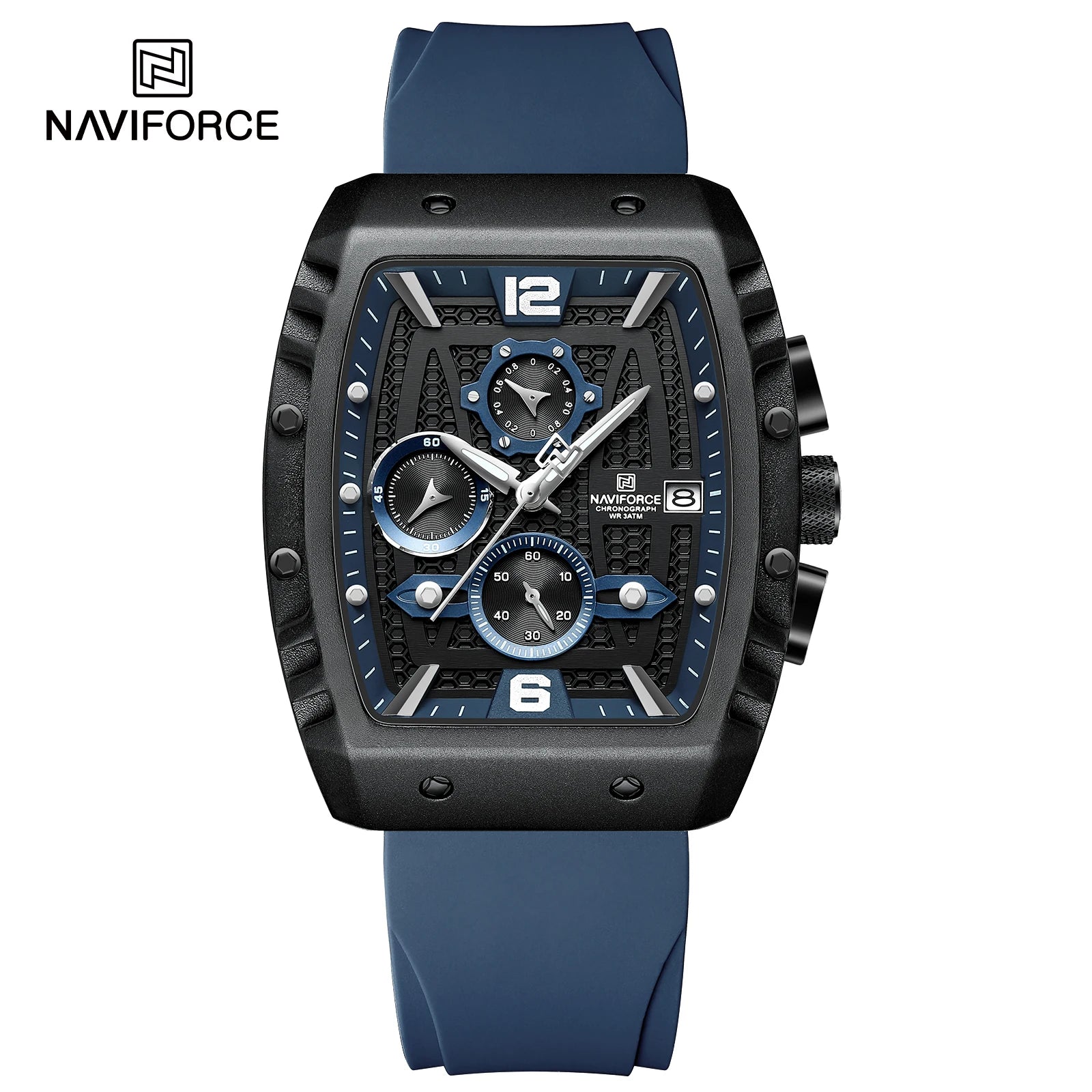 Naviforce Men’s Waterproof Sports Watch – Chronograph | COD Available UAE