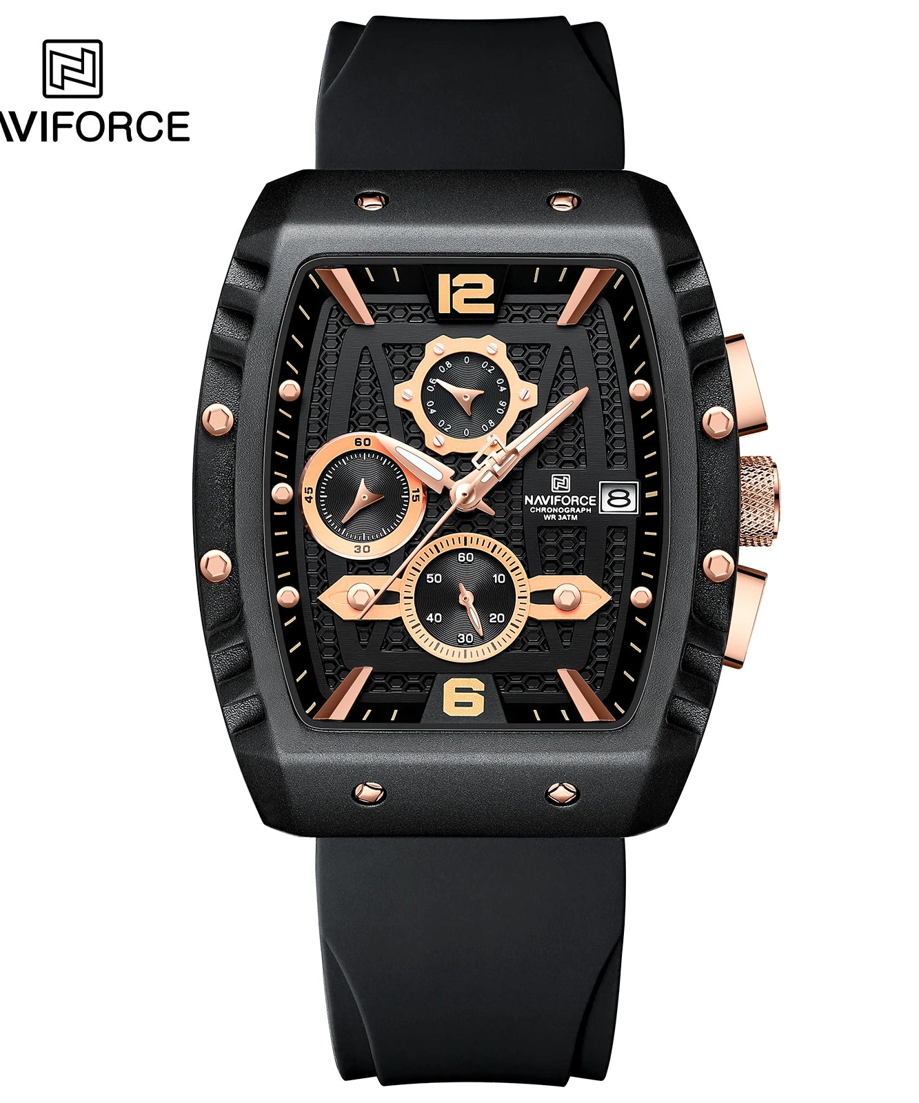 Naviforce Men’s Waterproof Sports Watch – Chronograph | COD Available UAE