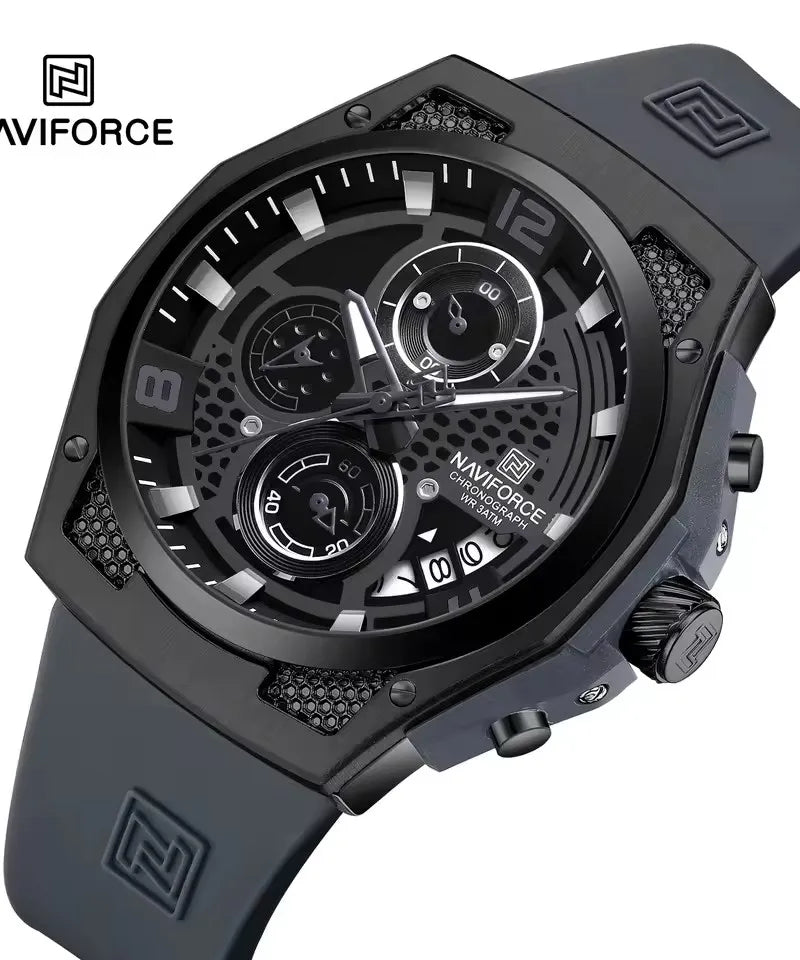 NAVIFORCE NF8051 Luxury Retro Business Sport Quartz Wrist Watches Simple Fashion Analog Wrist watches for Men