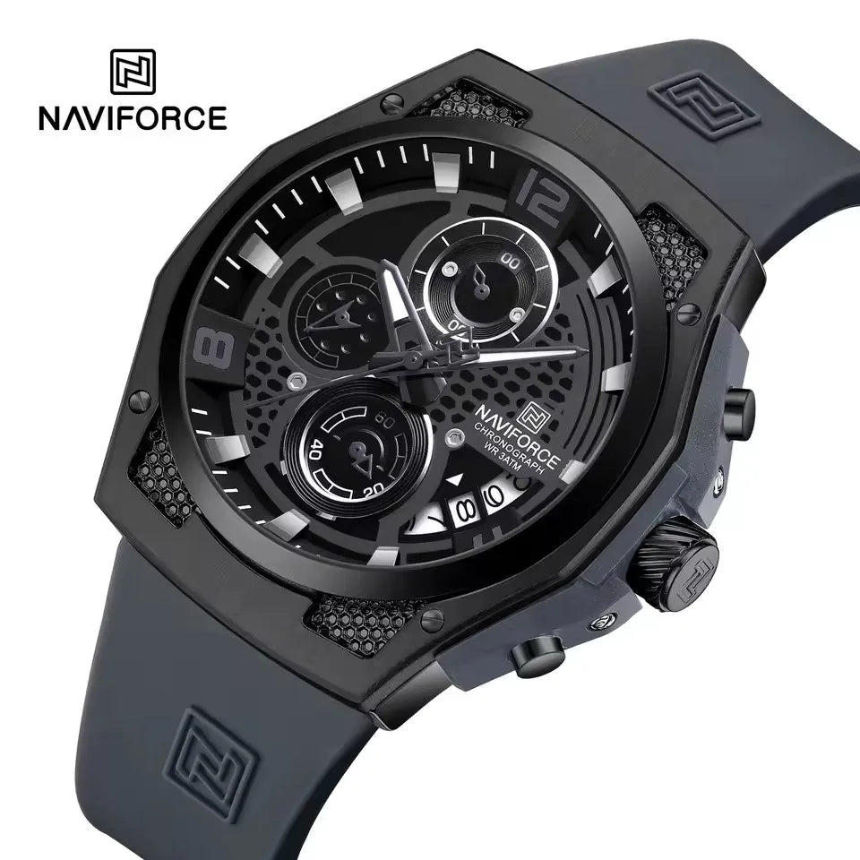 NAVIFORCE NF8051 Luxury Retro Business Sport Quartz Wrist Watches Simple Fashion Analog Wrist watches for Men