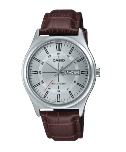 Casio Leather Black Casual Watch For Men - MTP-VD01L-1BVUDF