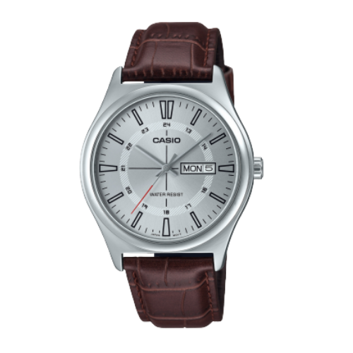 Casio Leather Black Casual Watch For Men - MTP-VD01L-1BVUDF